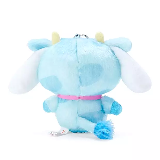 sanrio 2021 year of the ox ornament plush My Melody Cinnamoroll Kuromi Cow Costume Mini Plush Doll Mascot Holder Ox Sanrio