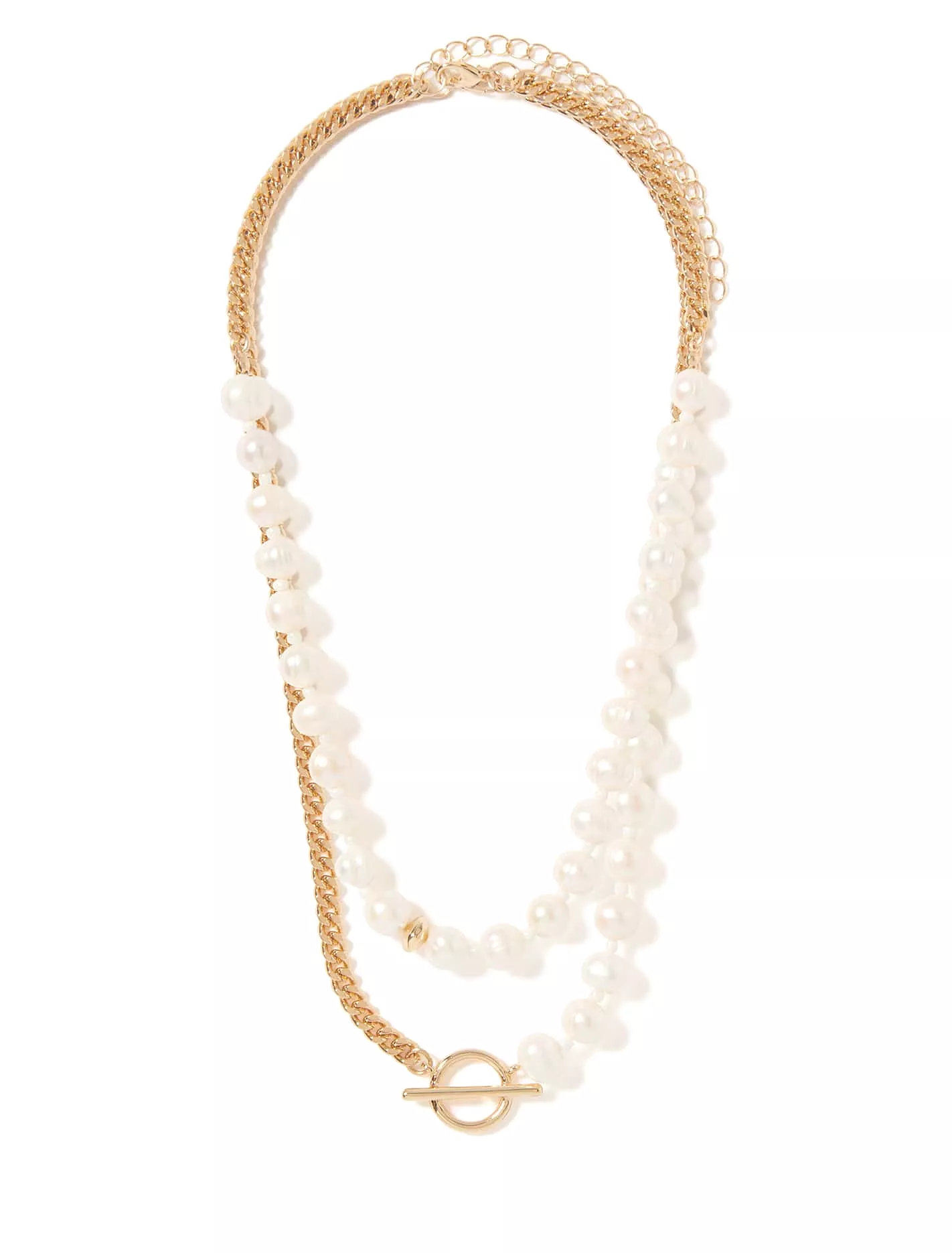 Signature Tamsin Double Glass Pearl Necklace