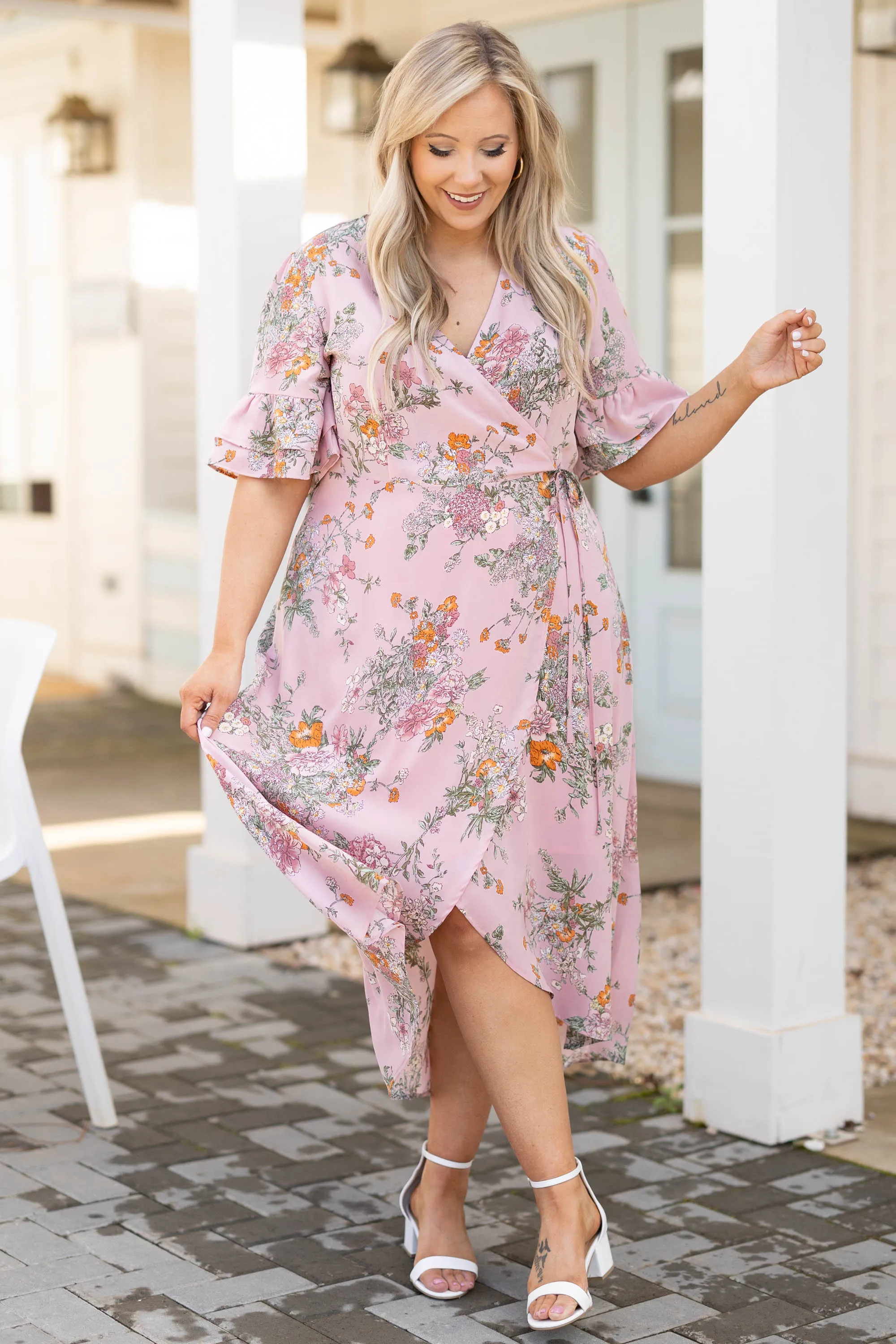 Sweet Georgia Peach Dress, Peach