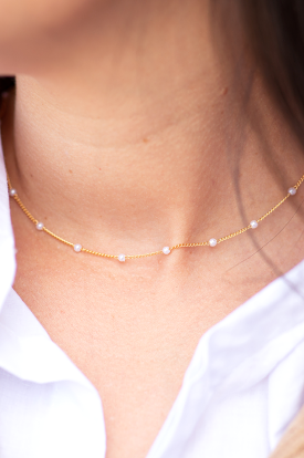 The Maggie Choker Necklace by Annie Claire Designs