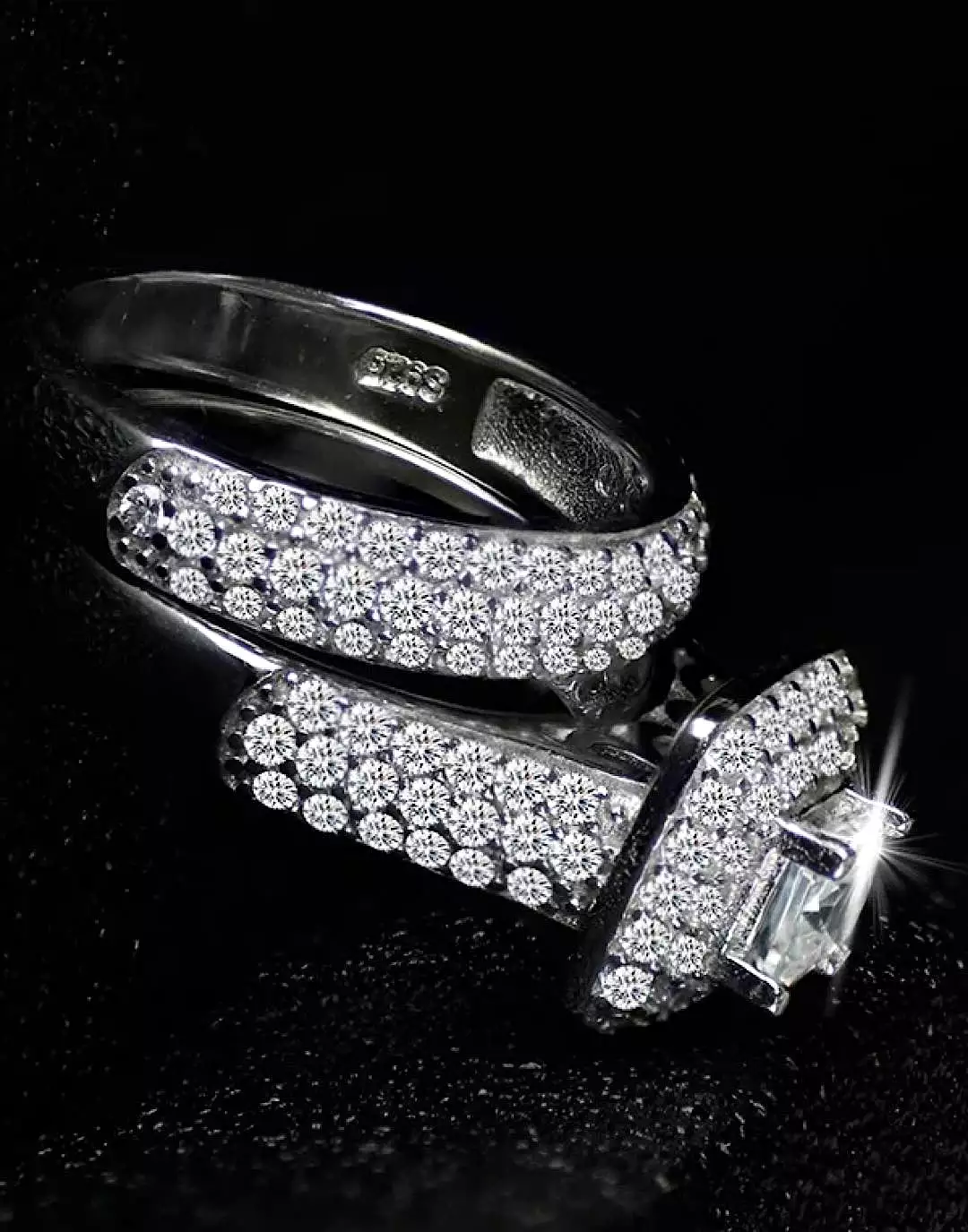 Wedding Band Diamond Set