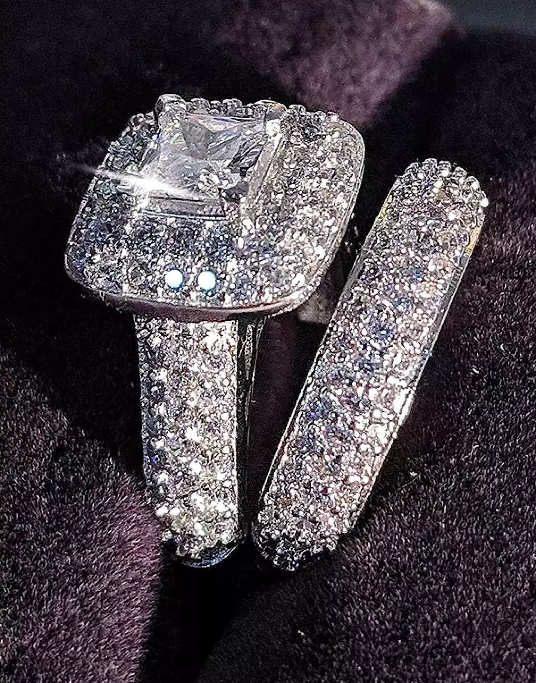 Wedding Band Diamond Set