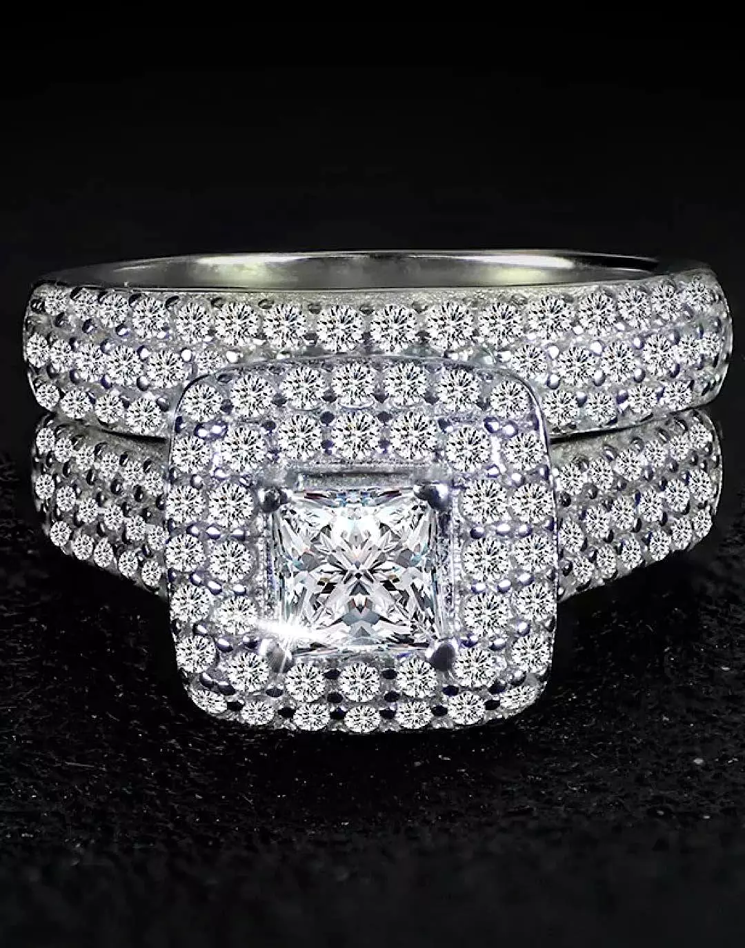 Wedding Band Diamond Set