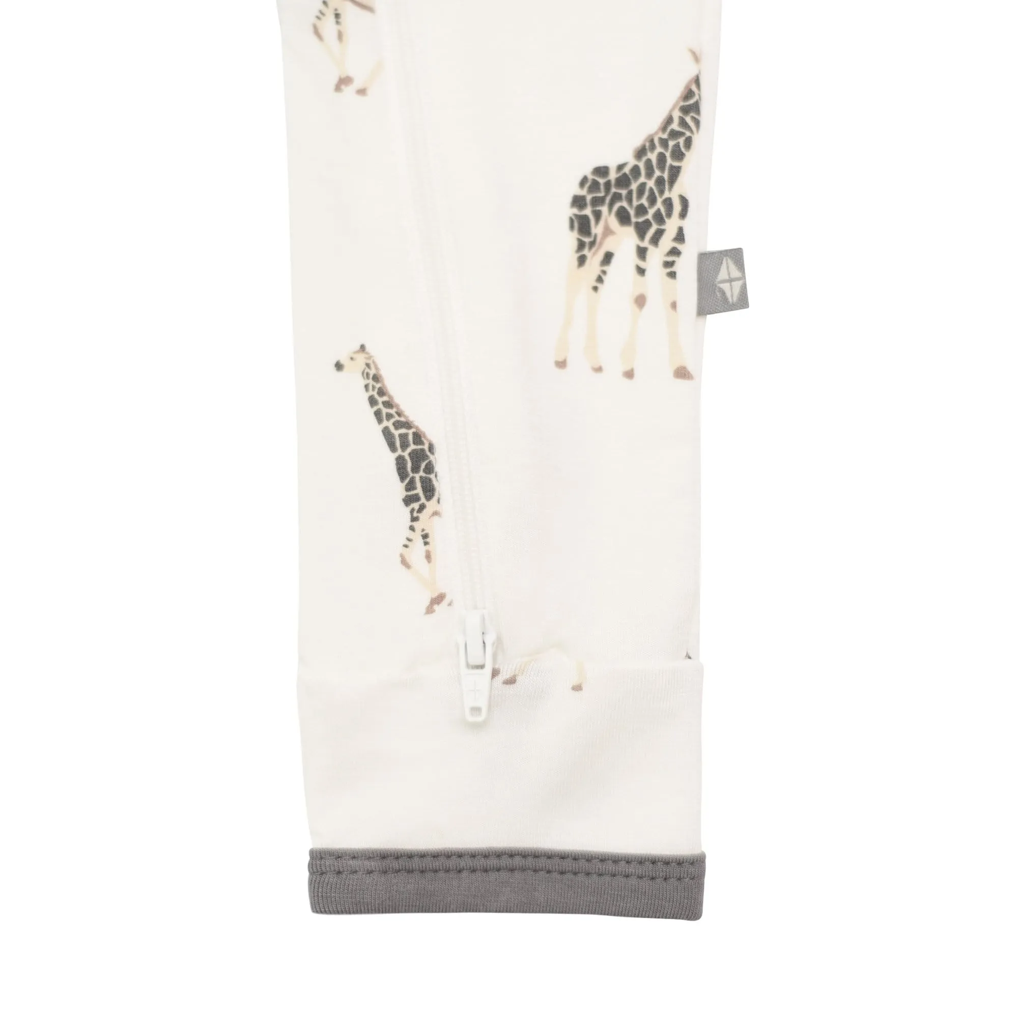 Zippered Romper in Giraffe